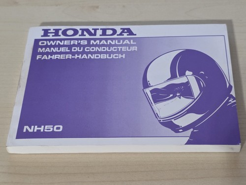 Honda handbuch - nh, 50