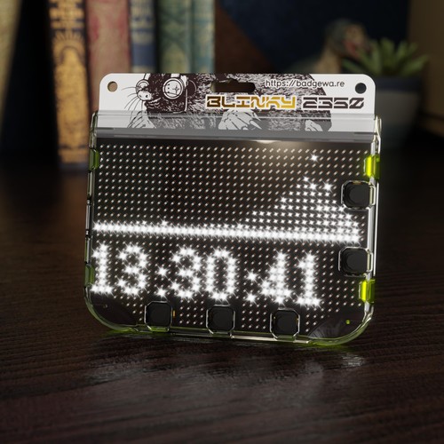 Pimoroni blinky 2350 badgeware - blinky,
