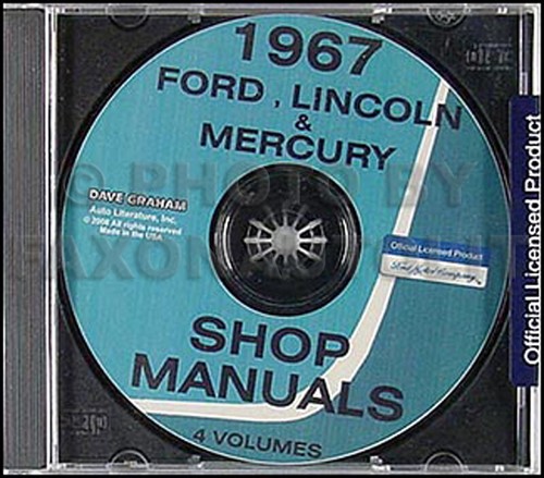 1967 mercury shop manuell - manuell, cd