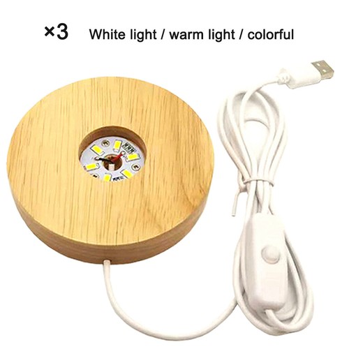 Holz led lichtsockel display - led,