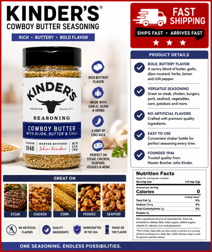 Cowboy butter seasoning - seasoning,, 9.7