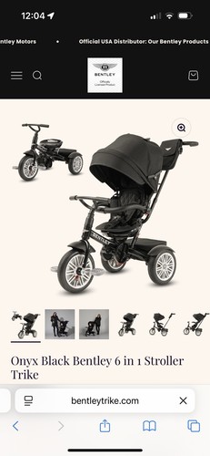 Bentley trike piano - trike, schwarz