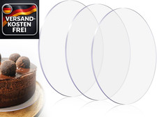 Acryl Kuchenplatte rund 12cm