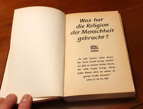 Was hat die - religion, der