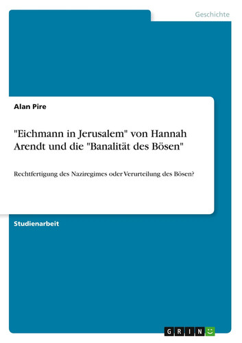 Alan pire eichmann in - eichmann,