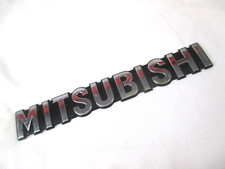 Mitsubishi Typenschild Original Auto Bezeichnung Emblem  4L/225