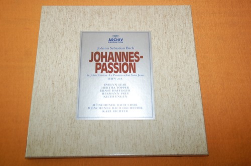 Sealed karl richter - richter, bach