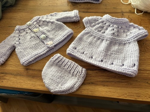 Handgemachte gestrickte