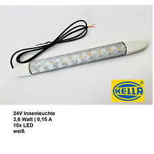 HELLA 24V LED Innenraumleuchte Innenraumlicht Anbau LKW NKW BUS Baumaschine UNI