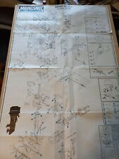 Mercury Außenborder 45-60PS 2-Takt 2 Explosionszeichnungen DIN A1 mit T-Nummern