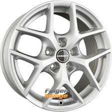 4 Alufelgen BORBET Y Crystal Silver 7x17 ET40 5x100 17 Zoll