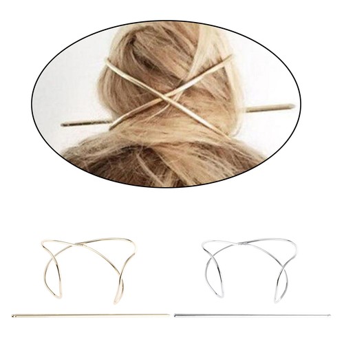 Vintage metall hair - vintage, stick