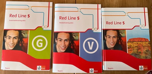 Red line englisch - red, kl.
