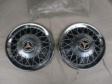 Vespa Piaggio, Lambretta Vigano Radkappen, neu,"NOS", 2 Stück schwarz, orig!