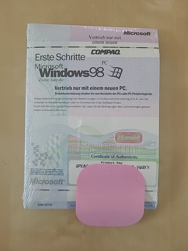 Microsoft windows zweite - 98,