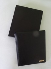 LINDNER, Ringbinder RONDO, Schwarz, 1400-S, Albenblätter Briefmarkenalbum