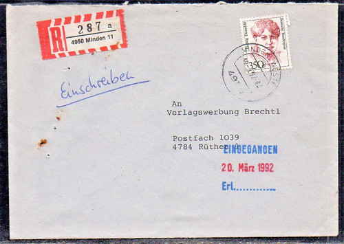 0932 ebf einschreiben brief - ebf,