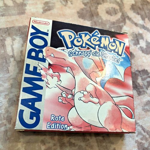 Nintendo pokémon rote edition - nintendo,