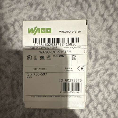 Wago 750 597 sps - 750-597, sps-ausgangsmodul