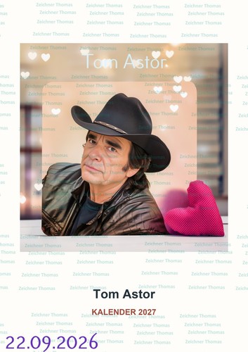 Tom astor fotokalender 2027 - tom,