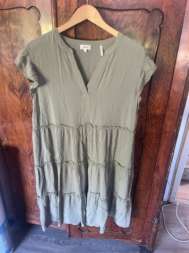 Kleid khaki grün - kleid,, khaki/grün,