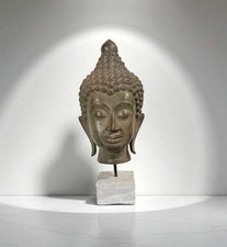 Bronze Buddha Kopf Thailand