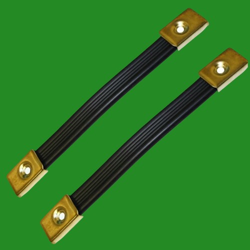 185mm schwarzer hartplastik - 2x,