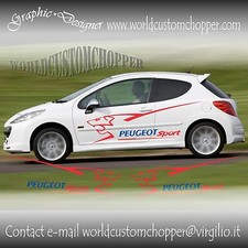 Aufkleber Sticker Seitengrafik