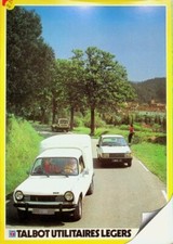 299152) Talbot Samba Rancho - Nutzfahrzeuge - Prospekt 1983