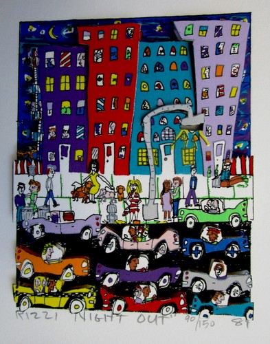 James rizzi 3d night out - james,