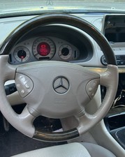 Holzlenkrad Mercedes W211 E-Klasse W463 G-Klasse Lederlenkrad Holz Lenkrad Beige