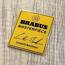 Brabus emblem logo - emblem, alu