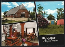 Ansichtskarte Verlüßmoor, Gasthaus Heidehof mit eigener Hausschlachtung 