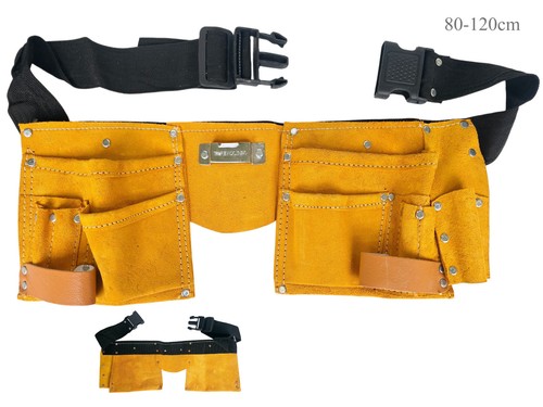 Leder werkzeuggürtel - leder,