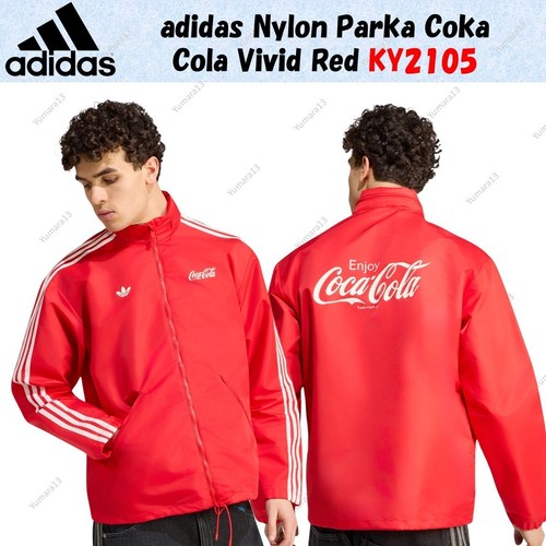 Adidas nylon parka coka cola - nylon,