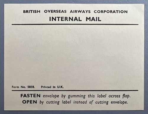 Boac original airline gepäck - boac,