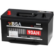 BSA US Autobatterie 90Ah - 850A Starterbatterie USA DODGE RAM Pickup Batterie