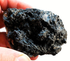 Pyrolusit  xx  Kabinettstück  von Eiserfeld  im Siegerland  NRW ex. U. Spamer