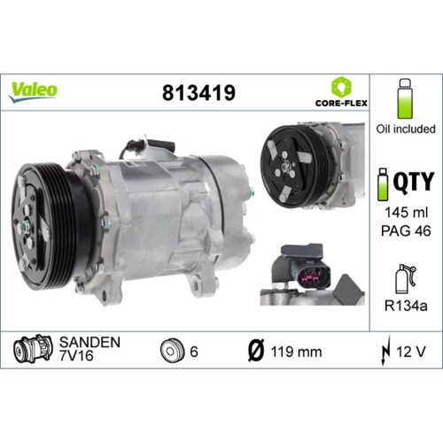 Kompressor klimaanlage valeo - kompressor,