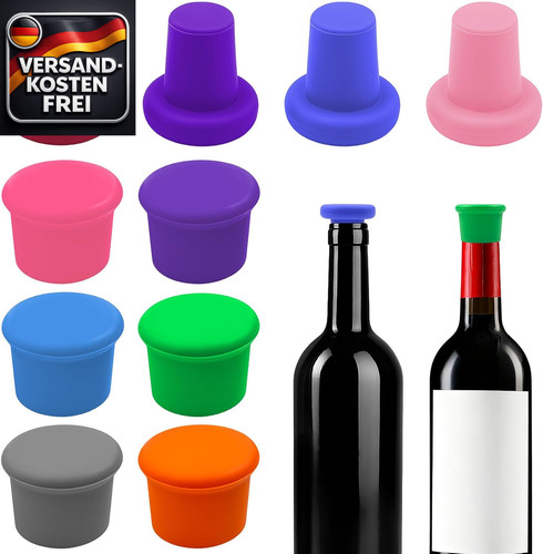 Silikon flaschenverschluss set - flaschenverschluss,