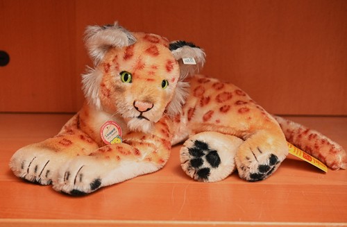 Steiff leopard replica - steiff, 1953