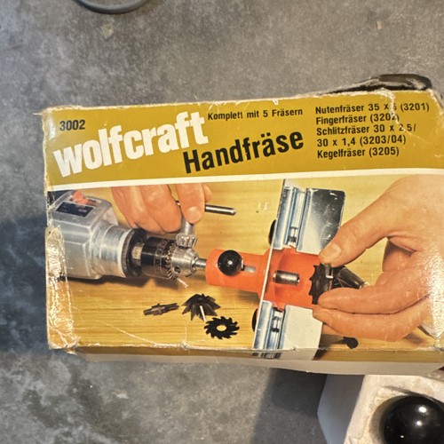 Wolfcraft handfräse 3002 - handfräse,