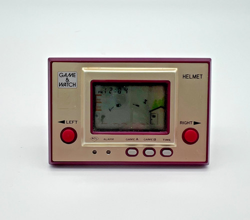 Helmet nintendo game watch - nintendo,