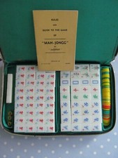 VINTAGE MAH JONG SPIEL / SET