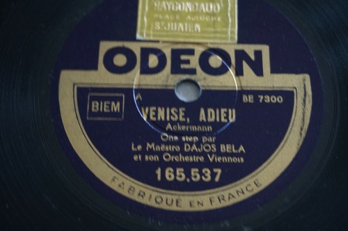 Schallplatte odeon venedig - odeon,