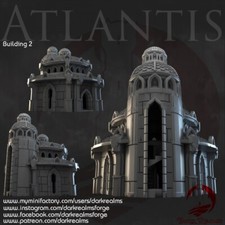 Dark Realms Atlantis Building