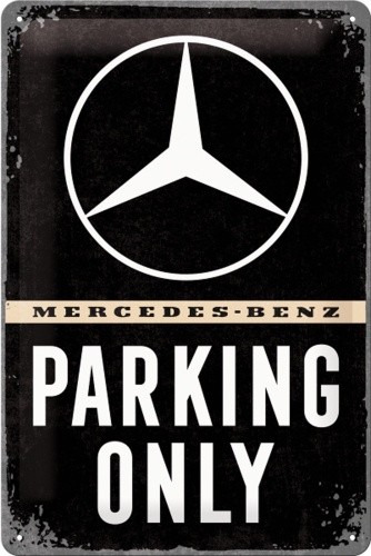 Blechschild mercedes benz - blechschild, mercedes-benz