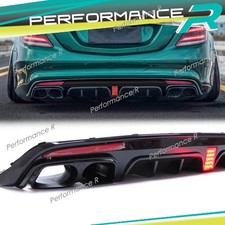 Schwarz Heckdiffusor + Auspuff