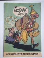 Mosaik Nr. 178 Schwarze Serie Digedags Hannes Hegen Schwarzdruck Top