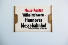 Zuglaufschild metall - zuglaufschild,